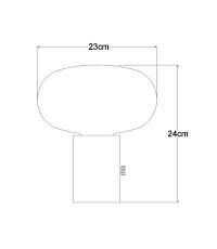 Настольная лампа Lucide Charlize 03520/01/62 1