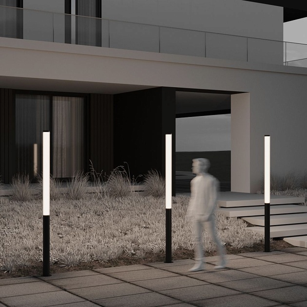 Садово-парковый светодиодный светильник Maytoni Ster O467FL-L100B3K Фото № 3