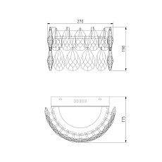 Бра Bogates Marvel 437/1 Strotskis 1