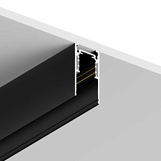 Шинопровод накладной ElDeko 48В-2м, чёрный HSBL_0052 1