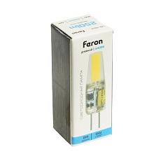 Лампа светодиодная Feron LB-424 G4 3W 12V 6400K 51172 4