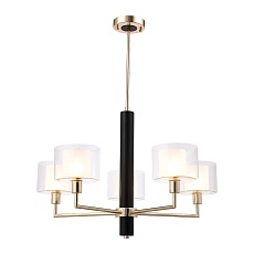 Подвесная люстра Crystal Lux Maestro SP-PL5 Gold 2