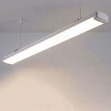Подвесной линейный светодиодный светильник Uniel ULO-K21A 40W/5000K/L125/K IP65 WHITE UL-00013701 1