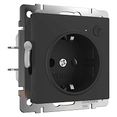 Розетка Wi-Fi Werkel (Умный дом) черный матовый W1171608 a056422