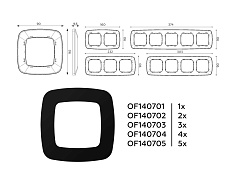 Рамка AMBRELLA VOLT OF140702 2