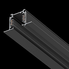 Трек шестиконтактный встраиваемый 3-фазн со стыковочными пазами (круглые медные жилы), 3м Quattro/DALI/ Lightstar 503038-R-DALI 2