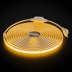 Комплект светодиодной влагозащищенной ленты OGM 6W/m 120LED/m 2835SMD теплый белый 5M SL-65