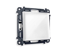 Комплект механизма 1-кл выключателя AMBRELLA VOLT ALFA Сталь матовый QUANT (AP5010, VM101)