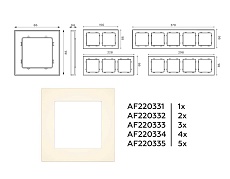 Рамка AMBRELLA VOLT AF220332 2