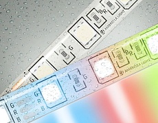Светодиодная влагозащищенная лента Ambrella Light 14,4W/m 60LED/m 5050SMD RGB 5M GS2302