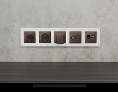 Лицевая панель AMBRELLA VOLT ALFA AP6433 2