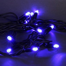 Cветодиодная гирлянда Sneha нить 230V синий мерцающий A-026A BL/W FLASH 4