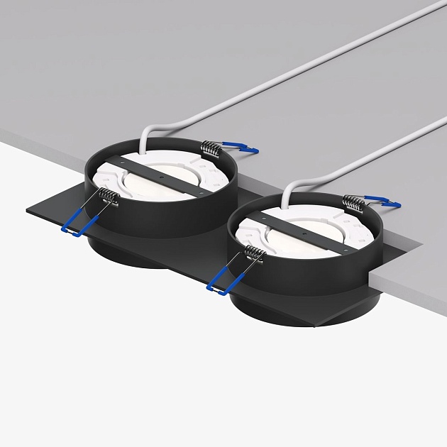 Встраиваемый светильник Denkirs Flat DK2092-BK Фото № 2