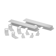 Карнизный профиль шириной 140 мм, белый, 3м Kraab Systems UMBRA 70.21.3 1