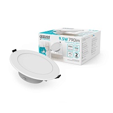 Встраиваемый светодиодный светильник Gauss Elementary Downlight 999420209 2