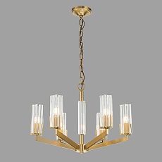 Подвесная люстра Belfast Malone 6035-6 BR CL 4