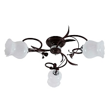 Потолочная люстра ЭкономСвет 10076/3CF+CR WT