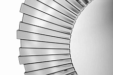 Зеркало Art Home Decor Sun A072 CR 90 см Серебристый 3