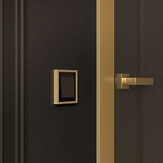 Рамка Werkel Baguette на 1 пост черный/латунь W0012852 4690389185779 2