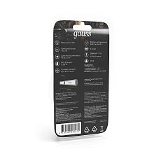 Налобный светодиодный фонарь Gauss от батареек 65х45 150 лм GF305 1