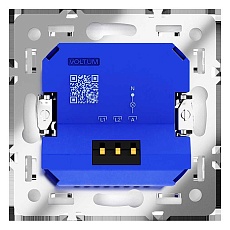 Светорегулятор встраиваемый Voltum S70 поворотно-нажимной 600 Вт, (кашемир) VLS070303 4