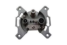 ТВ-розетка оконечная TV/SAT/R Liregus Retro кремовый омбре 29-131 1