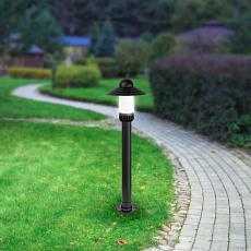 Садово-парковый светильник ЭРА «Поллар» НТУ 01-60-009 напольный черный IP54 Е27 max60Вт h860мм Б0057493 2