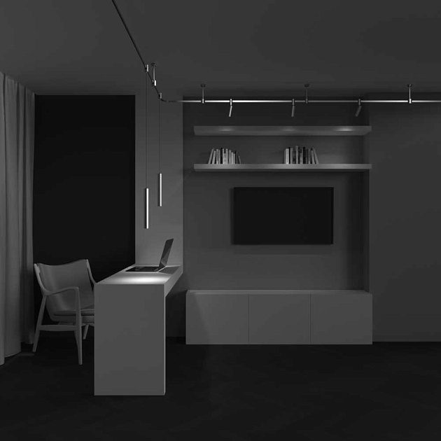 Трековый светильник Maytoni Technical TR155-1-5W4K-PT Фото № 3