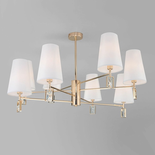 Подвесная люстра Eurosvet Milazzo 60137/8 золото Фото № 1