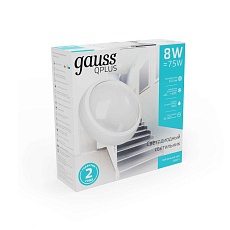 Уличный светодиодный светильник Gauss 141411208 2