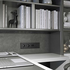 Лицевая панель Werkel Hammer для HDMI черный W1296008 4690389163241 3