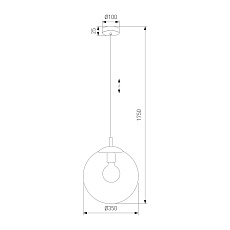 Подвесной светильник TK Lighting 5380 Esme 1