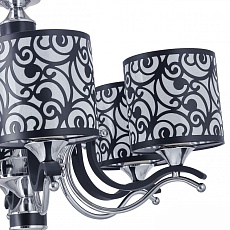 Подвесная люстра Arte Milano Florentia-4957 304957/6 Bk/Ni 3