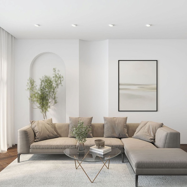 Встраиваемый светильник Denkirs Flat DK2091-WH Фото № 5