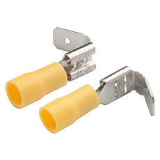 Разъем General РпИо 5,5-6-0,8 (ответвительный) GRIO-5,5-6,35 Желтый, 100 штук