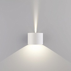 Уличный настенный светодиодный светильник Elektrostandard 1518 Techno LED Blade белый a038830 2