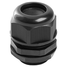 Сальник MG32 диаметр проводника 18-25 мм Stekker, IP68, чёрный 49454