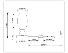 Настольная лампа Ambrella Light HIGH LIGHT LH53154 5
