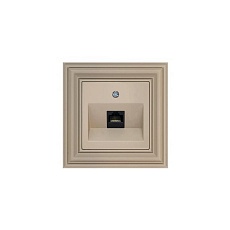 Розетка RJ45 Liregus Retro кремовый омбре 29-136