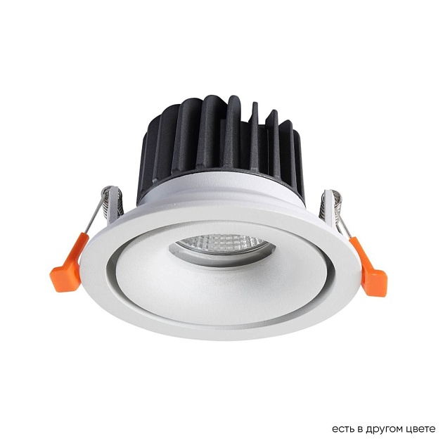 Встраиваемый светодиодный светильник Crystal Lux CLT 005C98 WH Фото № 1