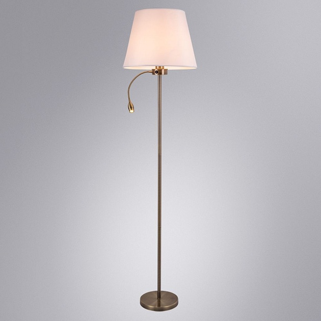 Торшер Arte Lamp Elba A2581PN-2AB изображение 5 Торшер Arte Lamp Elba A2581PN-2AB Фото № 5