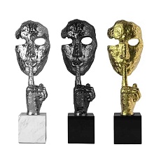 Статуэтка настольная Art Home Decor Top Secret 7403 GOLD & BLACK 1