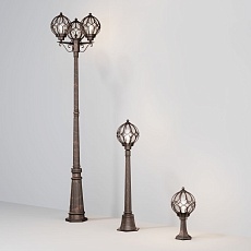 Садово-парковый светильник Maytoni Via O023FL-03G 3