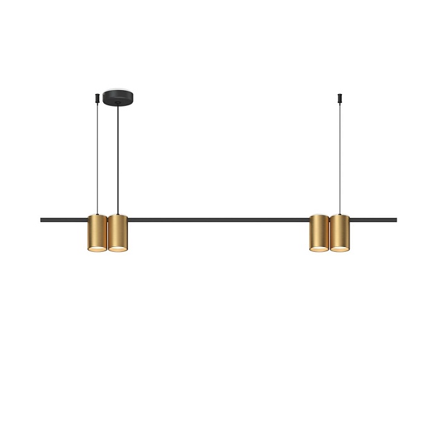 Подвесная люстра Denkirs Orbit DK4061-BK+SG изображение 2 Подвесная люстра Denkirs Orbit DK4061-BK+SG Фото № 2