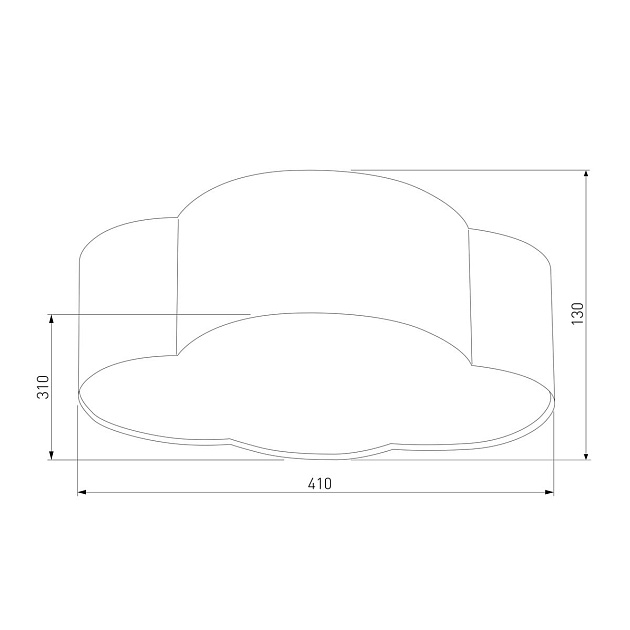 Потолочный светильник TK Lighting 3144 Cloud изображение 3 Потолочный светильник TK Lighting 3144 Cloud Фото № 3