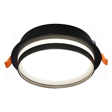 Встраиваемый светильник Reluce Technical 70002-9.0-001RLD GX70 BK 4