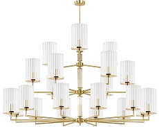 Подвесная люстра KUTEK MOOD Artu Ryfel ART-ZW-12+6+3(ZM)R