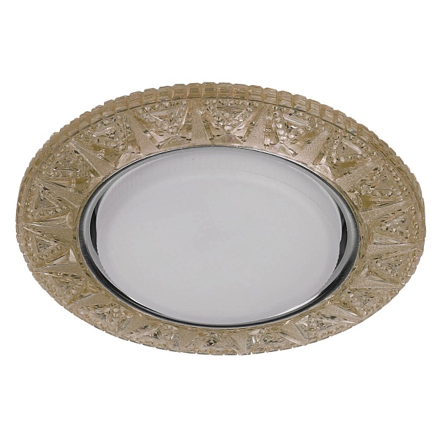 Встраиваемый светильник ЭРА LED с подсветкой DK LD22 CHP/WH Б0029623 Фото № 1