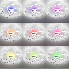 Потолочная светодиодная люстра Citilux Джемини CL229261E 4