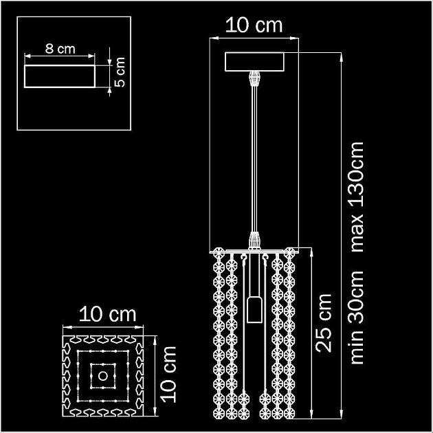 Подвесной светильник Lightstar Cristallo 795424 изображение 2 Подвесной светильник Lightstar Cristallo 795424 Фото № 2